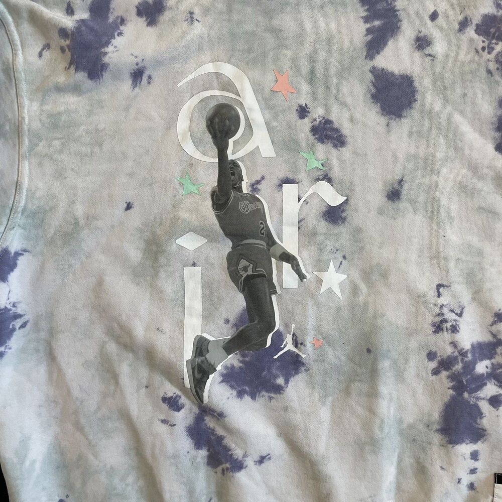 Men's Jordan Sport DNA Tie Dye PO Hoodie Sweatshirt Size L